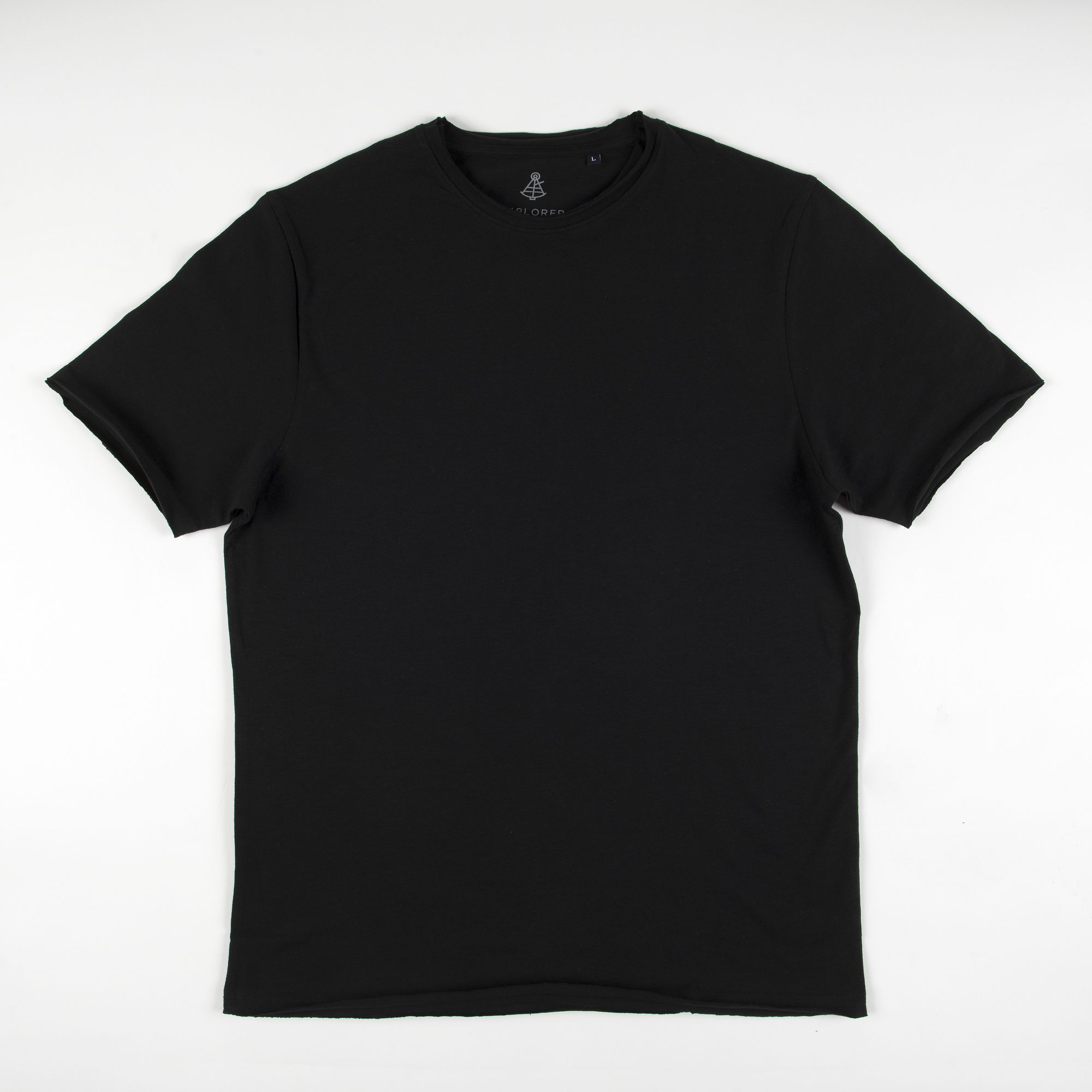 T-shirt Slub Raw Cut