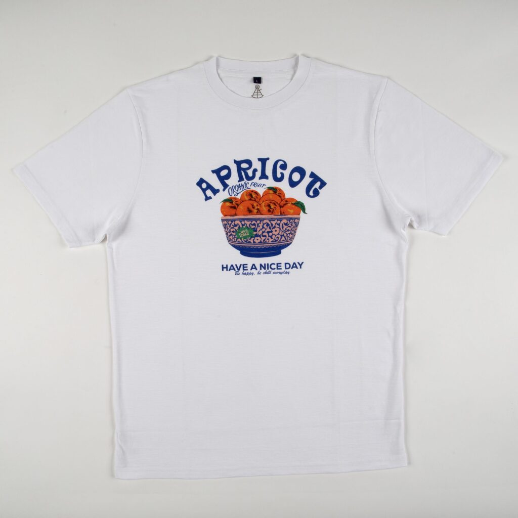 T-shirt Slub Apricot