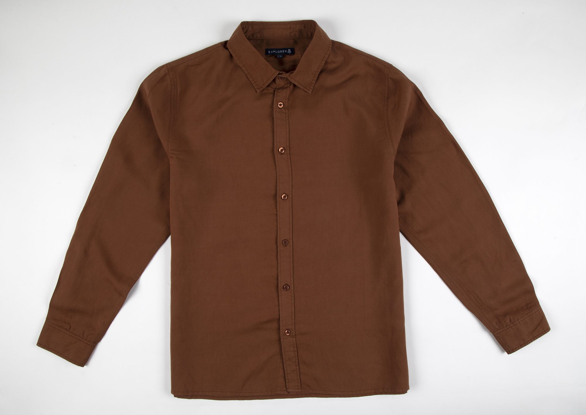 Colar linen shirt L/S