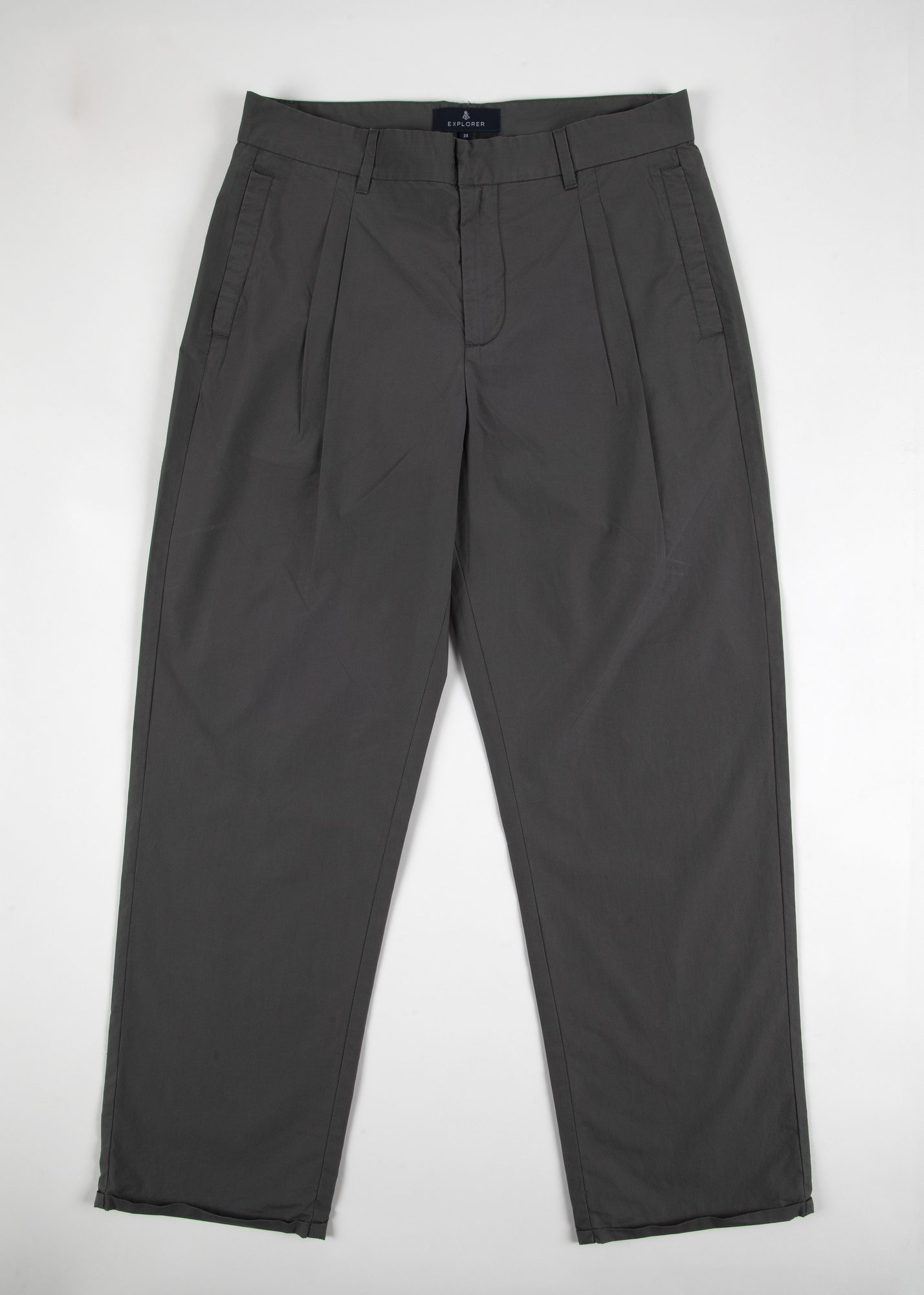 Pleats Chino trouser